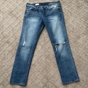 Gap Real Straight Jeans 27 short